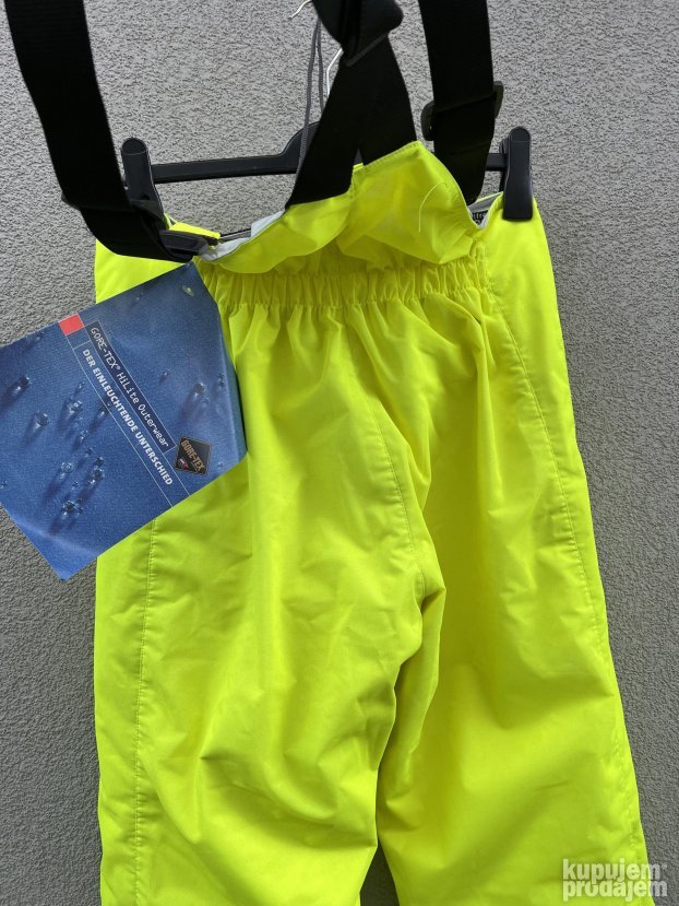 Alfredo Grassi Gore-Tex fluo postavljene pantalone S NOVO