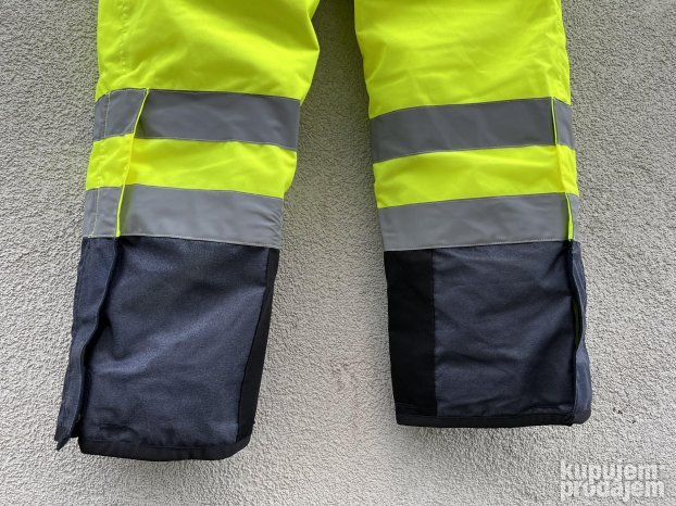 Alfredo Grassi Gore-Tex fluo postavljene pantalone S NOVO