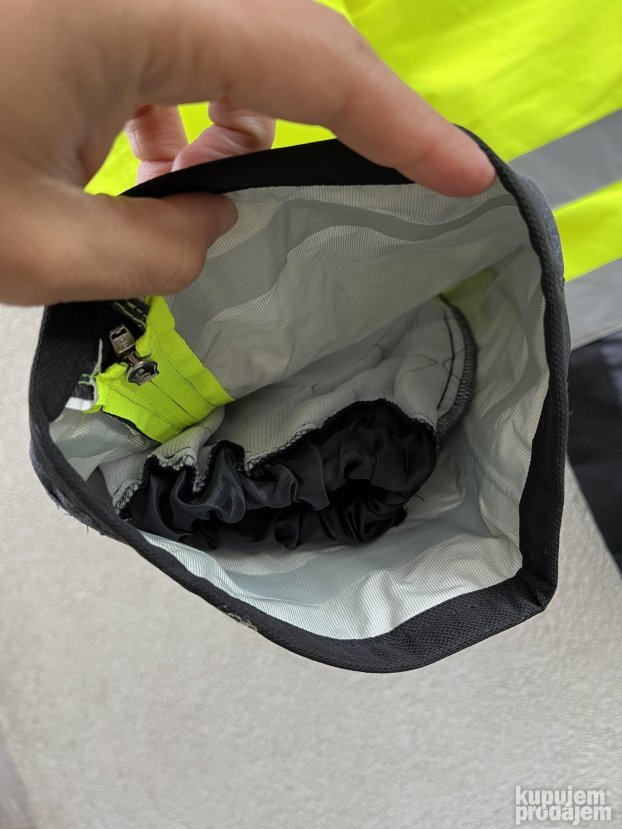 Alfredo Grassi Gore-Tex fluo postavljene pantalone S NOVO
