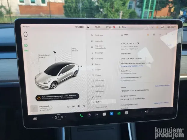 2019 Tesla Model 3 long range dual moto