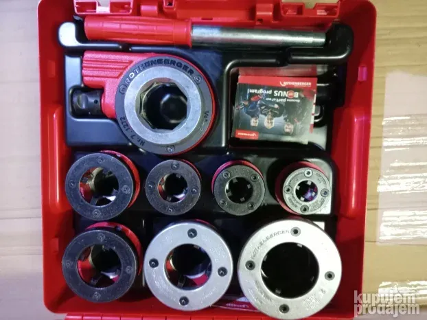 Elektricna nareznica ROLLER KING 2" & Rothenberger nareznica