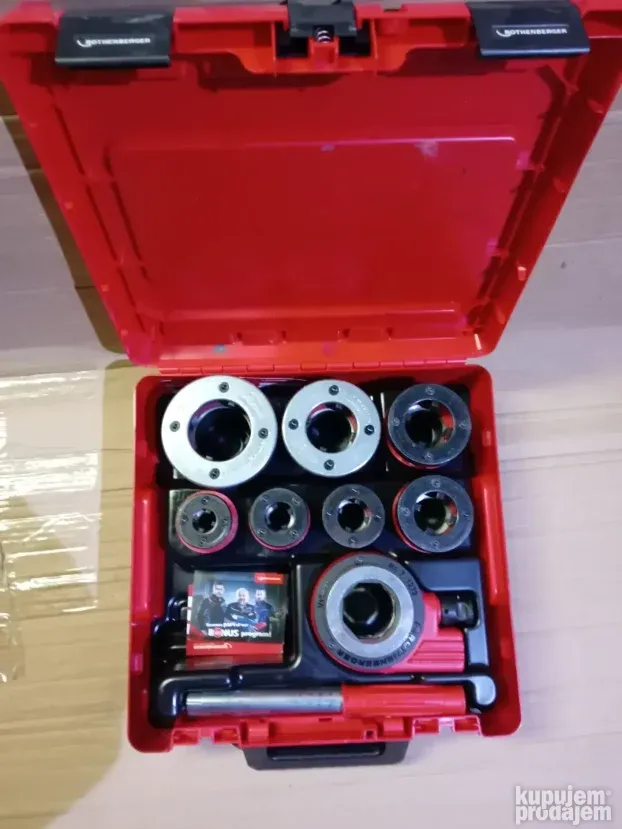 Elektricna nareznica ROLLER KING 2" & Rothenberger nareznica