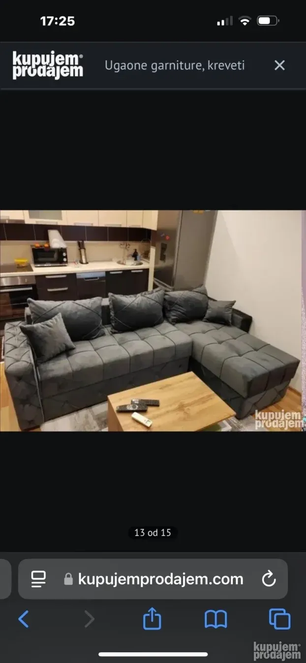 Garniture, trosedi NOVO