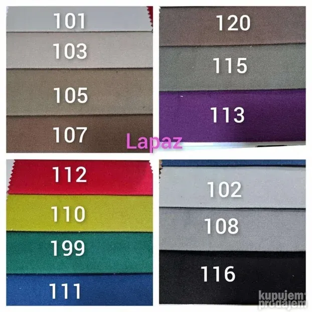 Garniture, trosedi NOVO