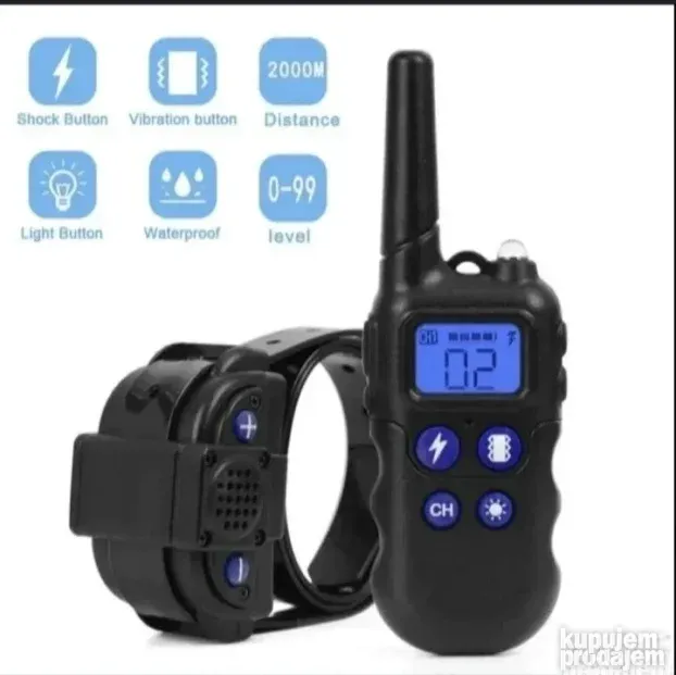 Ogrlica za dresuru pasa do 2000m