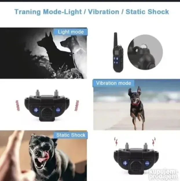 Ogrlica za dresuru pasa do 2000m