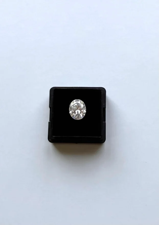 Moissanite Diamond Mojsanit Oval Ovalni 3ct 8x10mm