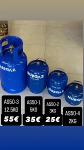 Plinske boce 12.5kg / 5kg / 3kg / 2kg