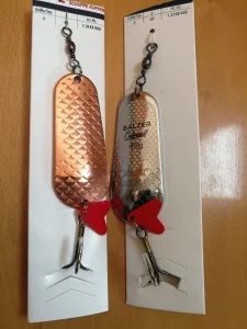 Balzer Colonel Classic Blinker, srebrni i bakar 45gr