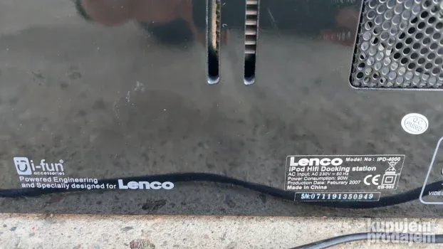 Lenco ipod Hifi