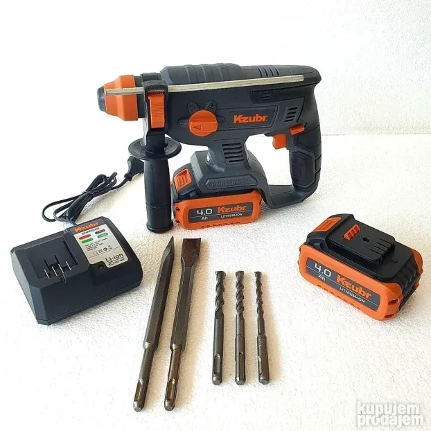 Aku hilti - bušilica KZUBR 20V (4.0 Ah)
