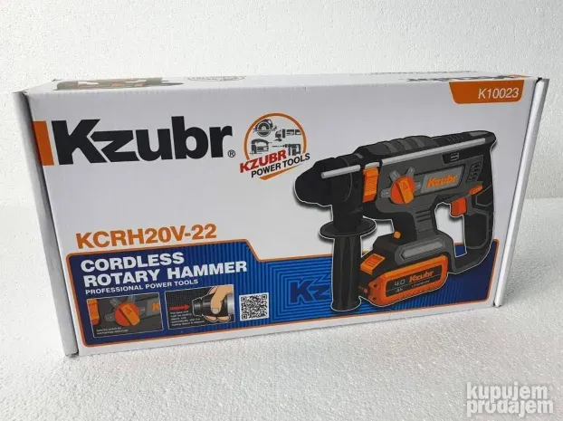 Aku hilti - bušilica KZUBR 20V (4.0 Ah)
