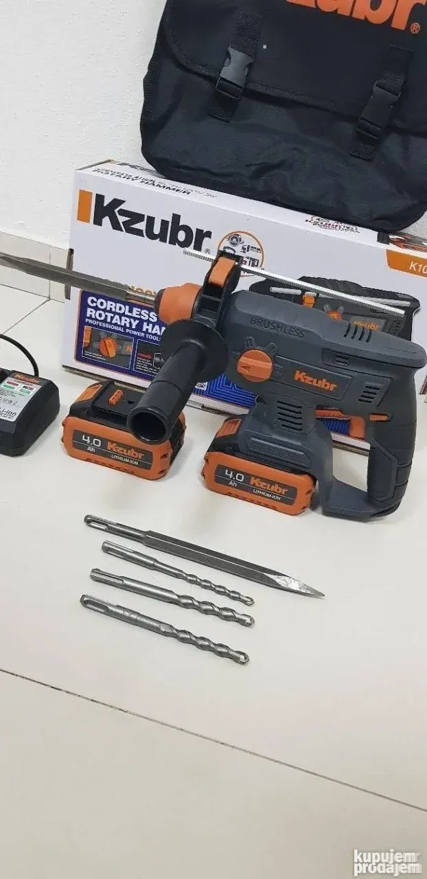 Aku hilti - bušilica KZUBR 20V (4.0 Ah)