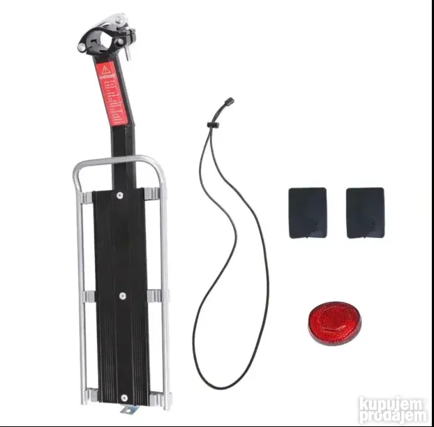 Pak Treger aluminijum zadnji nosač za bicikle