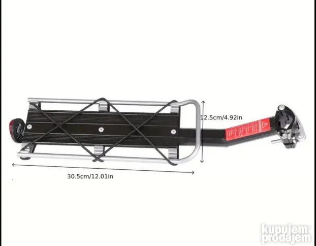 Pak Treger aluminijum zadnji nosač za bicikle