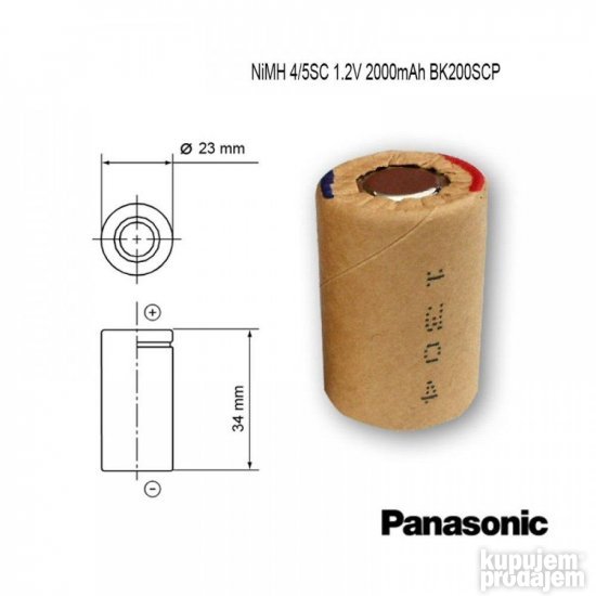 4/5SC 3000mAh Per Black Decker Batteria Da 3,6 V Ni MH CD KC 9036 - Foto 11