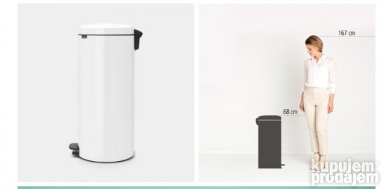 Kanta za Smece 30L Bela - Brabantia