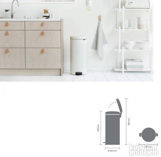Kanta za Smece 30L Bela - Brabantia