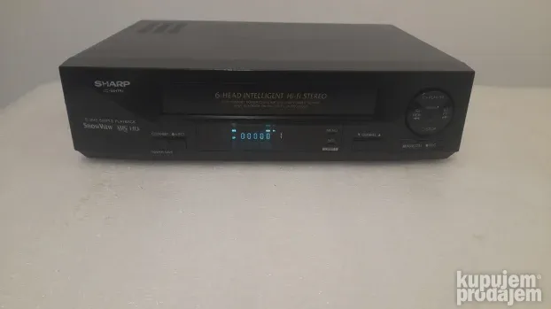 videorekorder SHARP 6 head hi fi