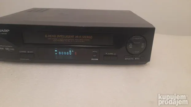 videorekorder SHARP 6 head hi fi