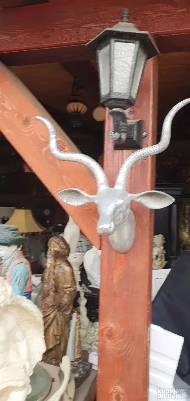 Trofej gazela od aluminijuma dekoracija