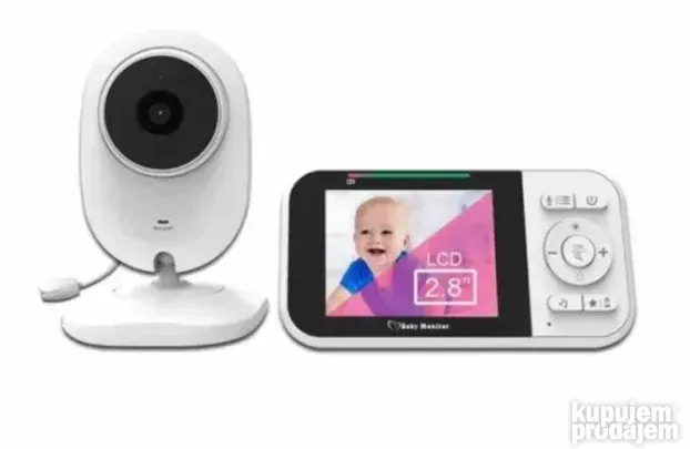 Bebi monitor Baby kamera sa alarmom i termometrom 2.8 inca