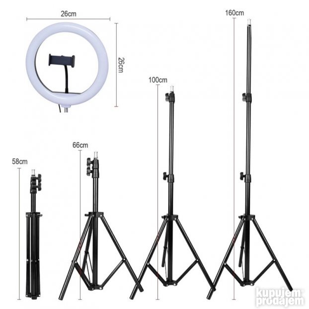 Tripod CXB-260 sa LED rasvetom - NOVO