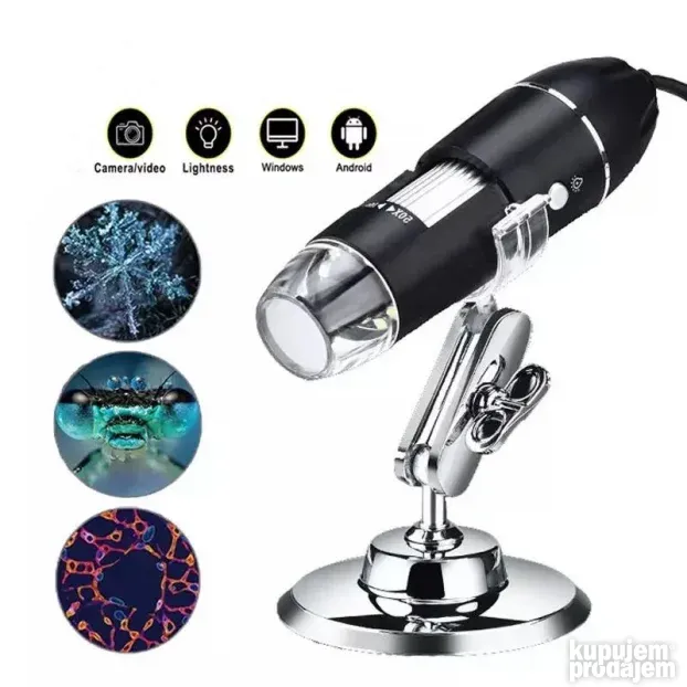 USB mikroskop digitalni mini prenosivi sa stalkom veliki zum
