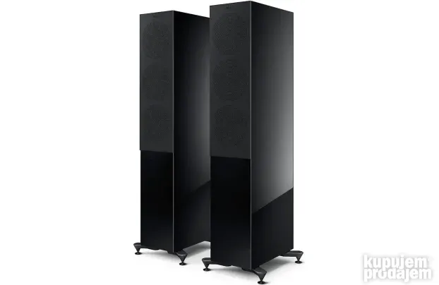 KEF R7 Meta Black Gloss Podnostojeći Zvučnik