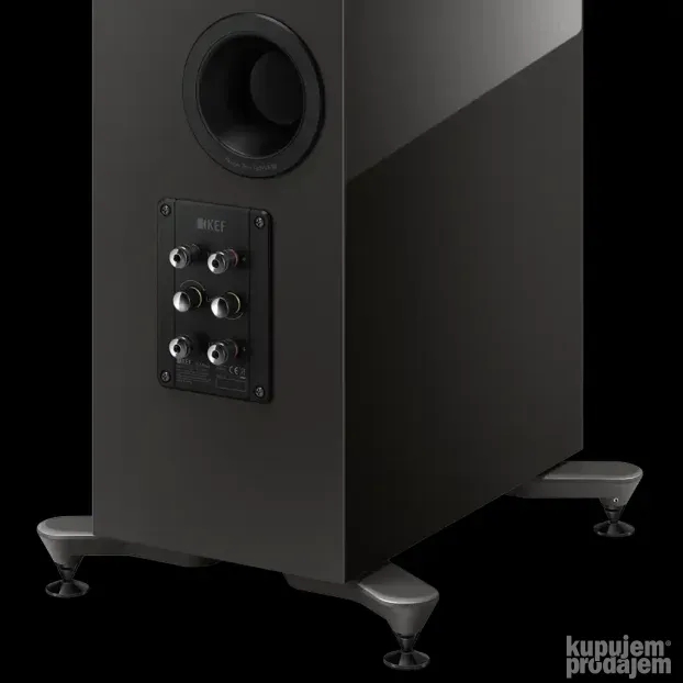KEF R7 Meta Black Gloss Podnostojeći Zvučnik