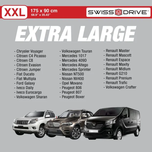 Zaštita od sunca LASER SUN xxl 175x90cm