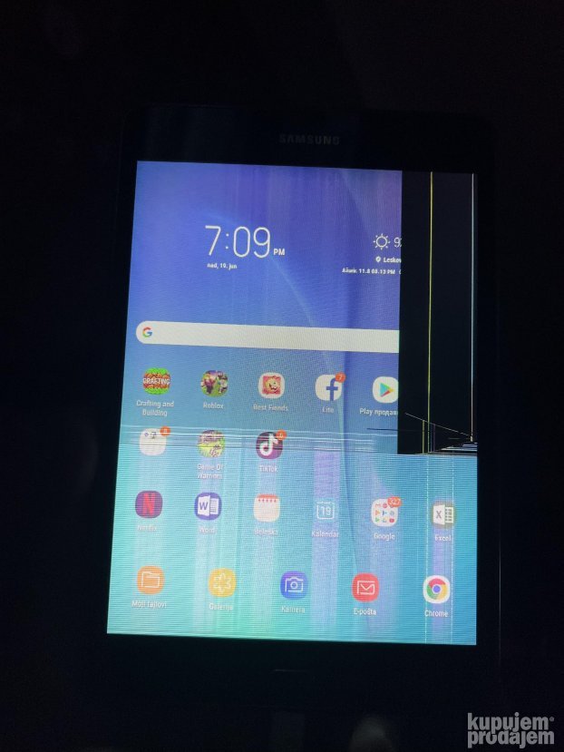 Samsung Galaxy Tab A SM-T350 dva poluispravna za delove