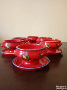 Set keramički za čorbastu hranu