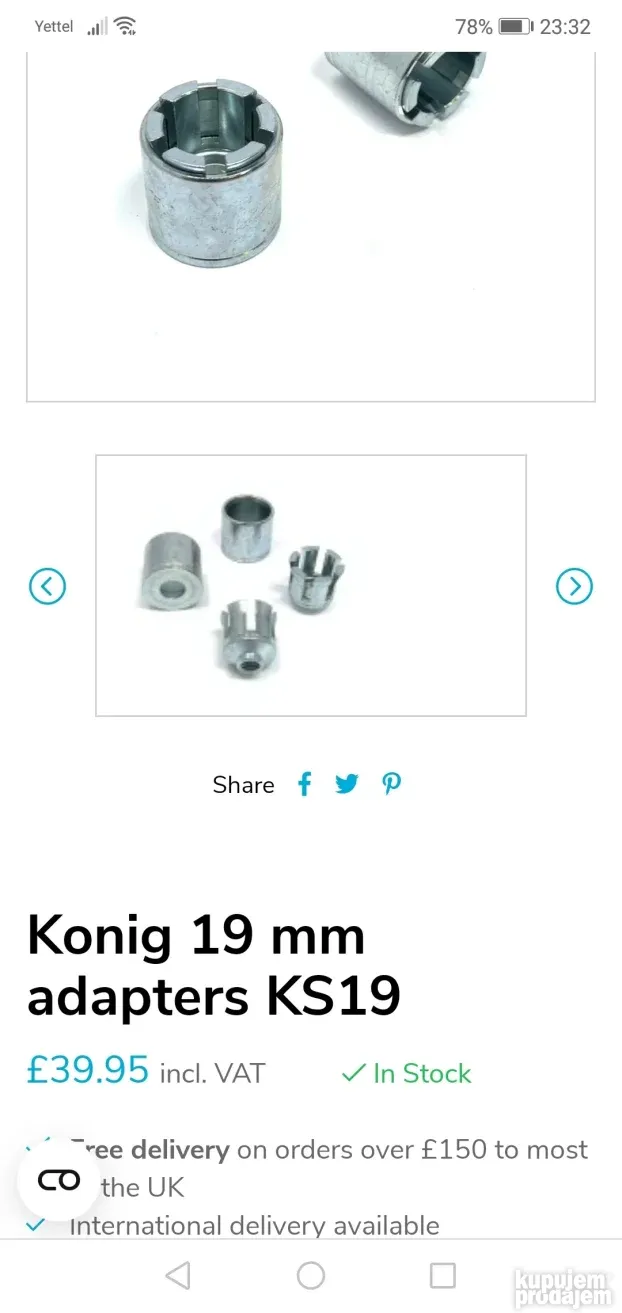 Adapteri za pauk lance za sneg