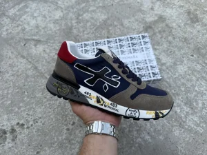 Premiata Dark Blue Brown