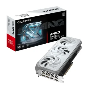 GIGABYTE Radeon RX 9070 XT 16GB GDDR6 Gaming OC ICE PCIE