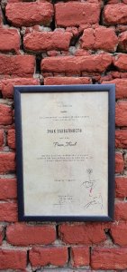 Zahvalnica Rasi Popov - u