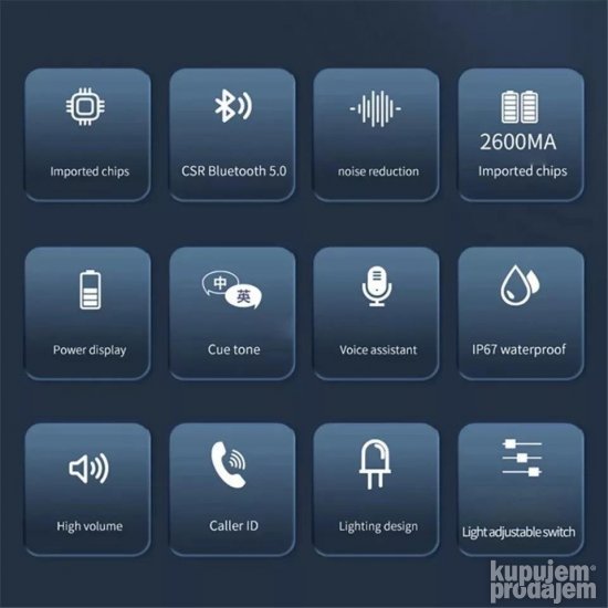 Bluetooth komunikator A10 za kacigu full face