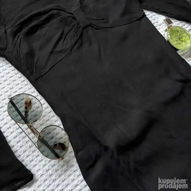 LOUIS FERAUD ORIGINAL crna haljina 36 ili S - XS