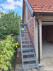 Izrada spoljnog stepenista po meri