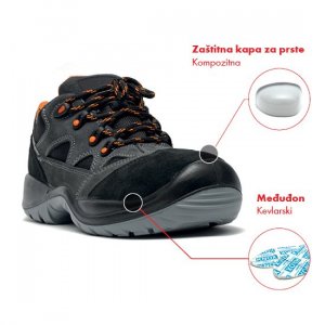 Radna cipela Wurth Solano S3 (Plitka sa limom), broj 44