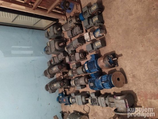 Trofazni elektro motori,reduktori,turbine,remenice