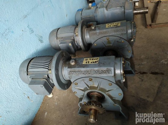 Trofazni elektro motori,reduktori,turbine,remenice