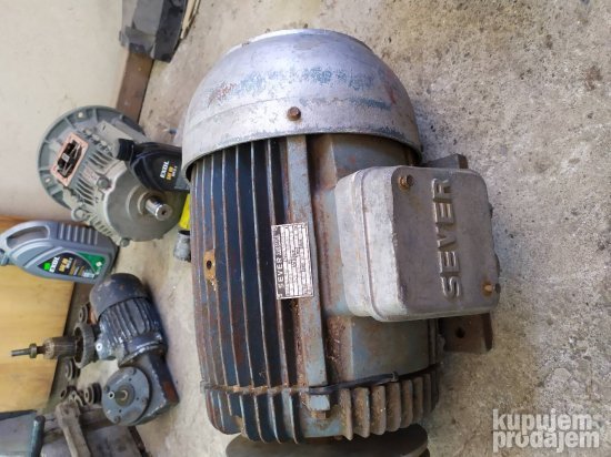 Trofazni elektro motori,reduktori,turbine,remenice
