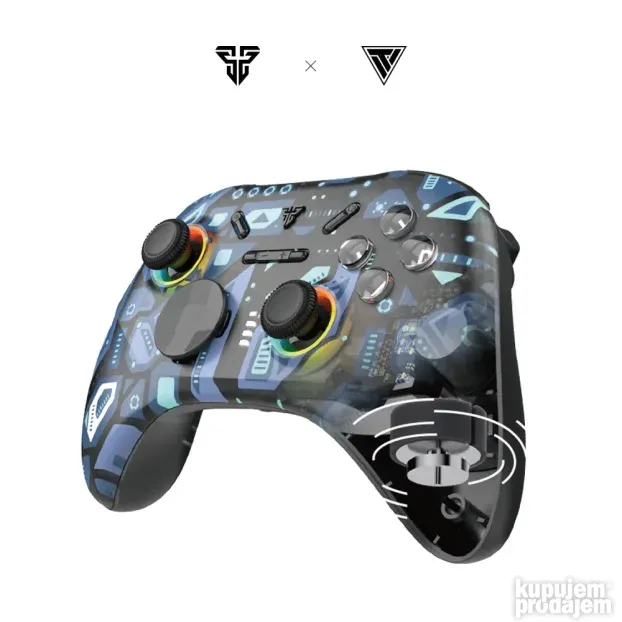Joypad wireless Fantech WGP15 EOS PRO multiplatform RGB plav