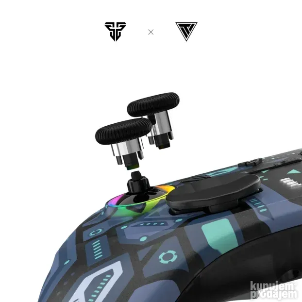 Joypad wireless Fantech WGP15 EOS PRO multiplatform RGB plav