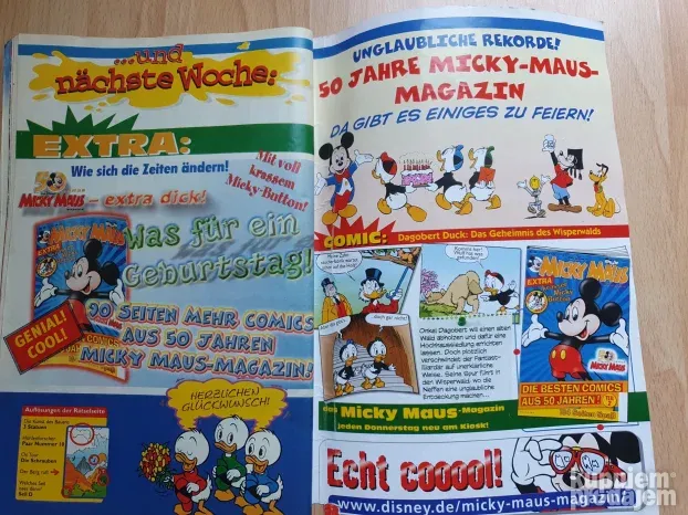Micky Maus Nr.37 / 2001 - strip