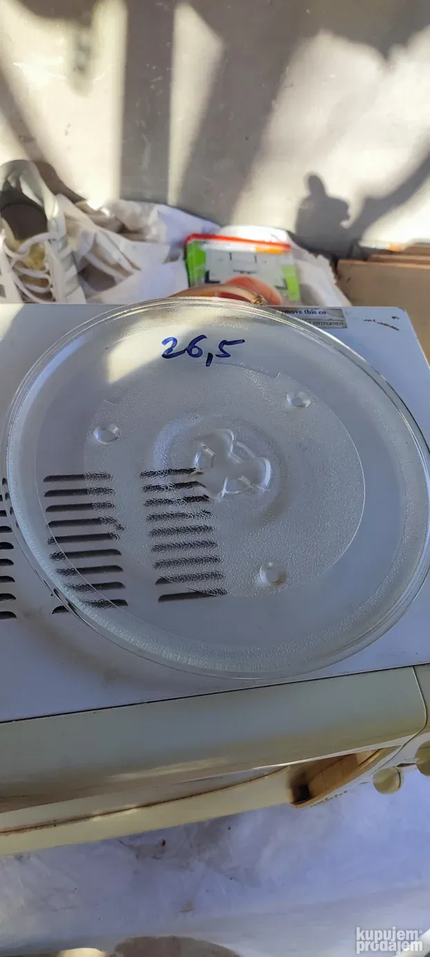 tanjir za mikrotalasnu pecnicu fi.26,5cm.