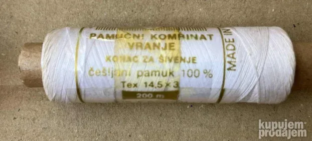 KONCI za ŠIVENJE - Svileni, Pamučni i Polyester, 19 kom.