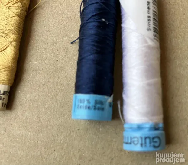 KONCI za ŠIVENJE - Svileni, Pamučni i Polyester, 19 kom.